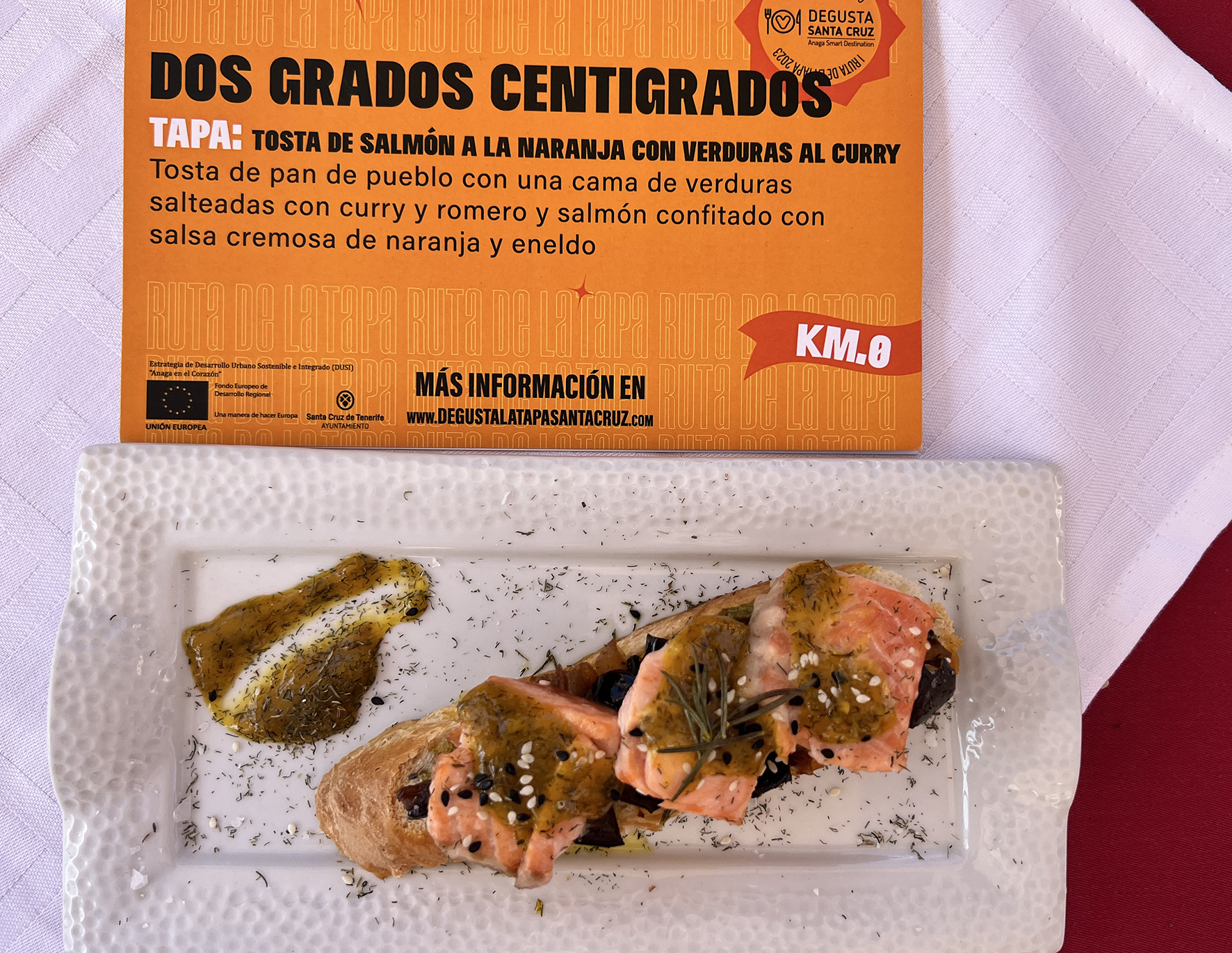 Comienza la ruta de la tapa Kilómetro 0