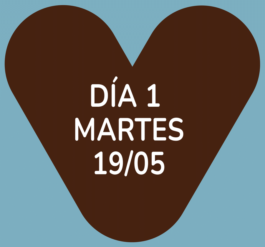 Día 1 · Martes 19 de mayo